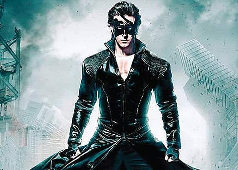 Hrithik Roshan as Krrish.