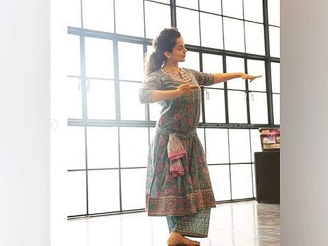 Kangana Ranaut taking Bharatnatyam classes to prep for the Jayalalithaa biopic.