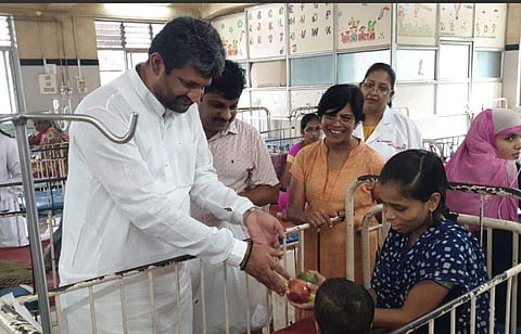 BJP candidate from Ghatkopar East constituency Parag Shah is the richest candidate in the state (Photo | Twitter @ParagShahBJP)