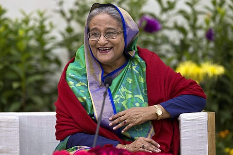 Bangladesh Prime Minister Sheikh Hasina.  (File Photo | AP)