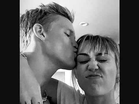 Cody Simpson and Miley Cyrus. (Photo | Instagram)