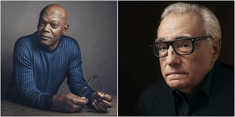 L-R: Actors  Samuel L Jackson and Martin Scorsese. (Photos | AP)