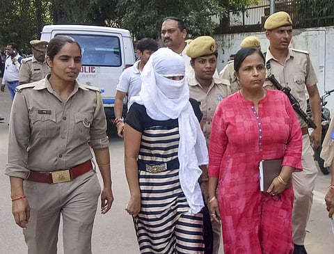 UP law student taken into custody by the SIT on charges of alleged extortion and blackmail in Shahjahanpur (File Photo | PTI)