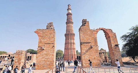 In 2018, ASI had decided to illuminate the complex’s monuments. (File Photo | EPS)