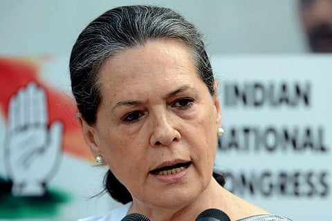 Congress chief Sonia Gandhi (Photo | AFP)