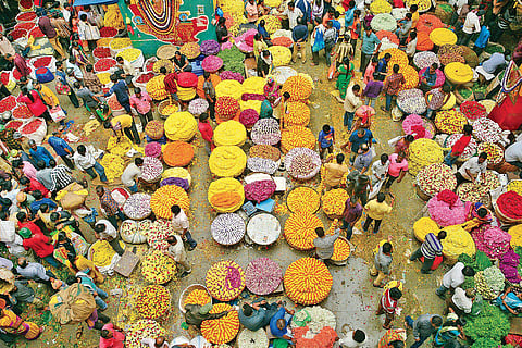 Krishna Rajendra Market (Photo |EPS)