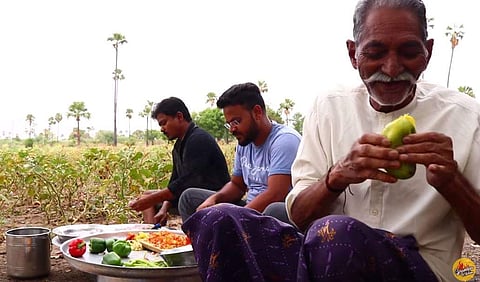 Telangana chef and YouTube star Narayana Reddy (YouTube screen grab)