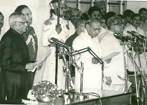 Former Prime Minister of India P V Narasimha Rao. (Express Archives)