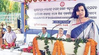 Bhubaneswar MP Aparajita Sarangi (File photo| Express)