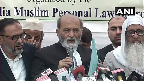 Zafaryab Jilani, from the All India Muslim Personal Law Board. (Photo| ANI)