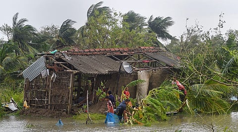 Cyclone 'Bulbul' wreaked havoc in Odisha, West Bengal and Bangladesh. (Photo| PTI)