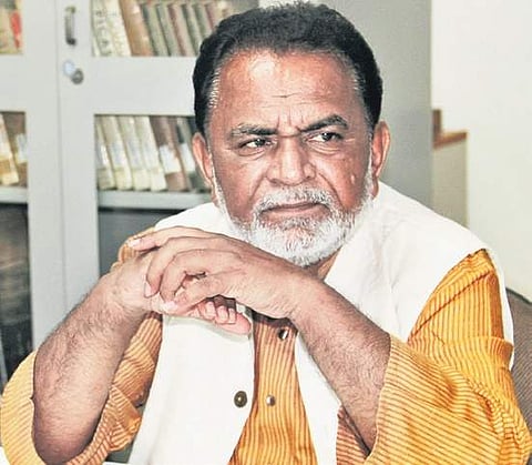 Uttam Pacharne, chairman, Lalit Kala Akademi, New Delhi