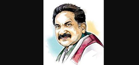 Senior Congress leader and former cabinet minister KJ George