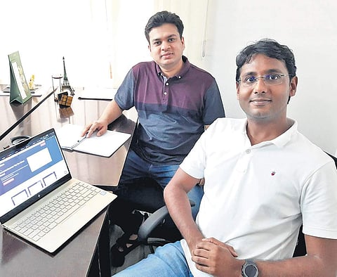 Refens founders Naman Sarawagi (L) and Mohit Jain (R)  | Express