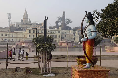 Ayodhya Ram Temple site (File photo | EPS)