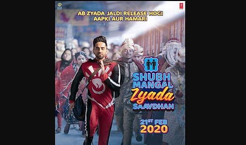 'Shubh Mangal Zyada Saavdhan', directed by Hitesh Kewalya, will also reunite Neena Gupta and Gajraj Rao after 'Badhaai Ho'. (Photo | TSeries Twitter)