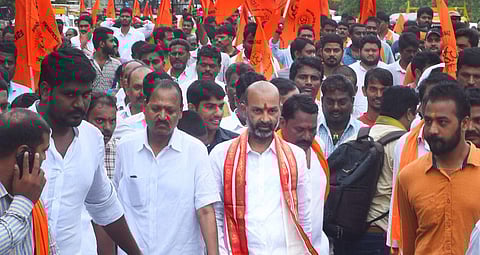 BJP’s Karimnagar MP Bandi Sanjay Kumar (File Photo | EPS)