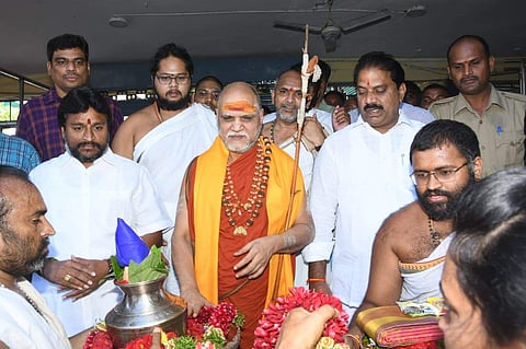 Sri Sarada Peetham seer Swaroopanandendra Saraswathi Swamy. (File Photo | EPS)