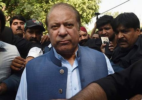 Former Pakistan PM Nawaz Sharif (Photo | AFP)