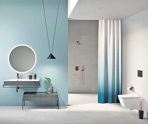 An example of a minimalist bathroom by VitrA