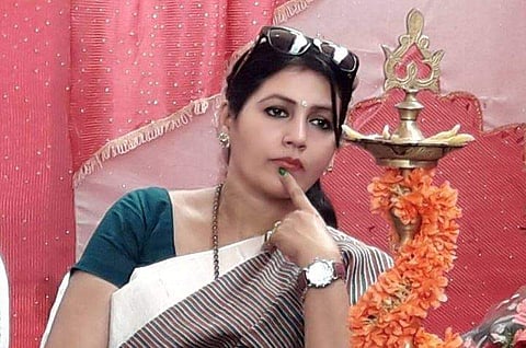 Former Chickpet MLA RV Devaraj's wife Mamatha Devaraj (Photo| Facebook)