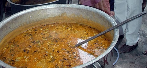 Image of sambar under preparation used for representational purpose (File | EPS)