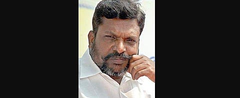 VCK president Thol Thirumavalavan
