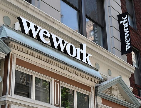 A WeWork office is seen in New York City. (Photo | AFP)