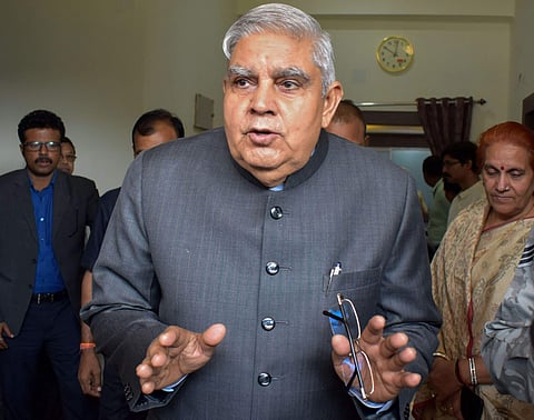 West Bengal Governor Jagdeep Dhankhar (Photo | PTI)