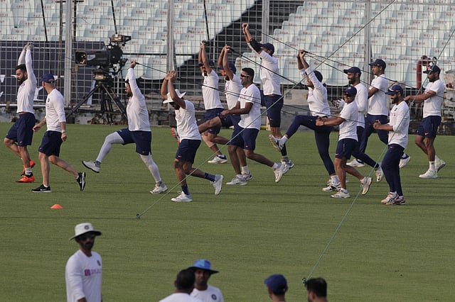 The Cricket Association of Bengal has made all efforts to turn the match into a carnival for fans with several gimmicks. (Photo | AP)