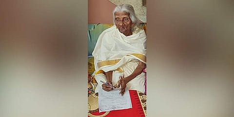 105-year-old Bhagheerathi Amma