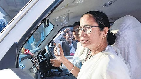 Bengal CM Mamata Banerjee, dropped the scheme name of Swachh Bharat in the state and instead named it Nirmal Bangla (Clean Bengal) | Pti