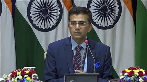 MEA spokesperson Raveesh Kumar. (Photo |  Raveesh Kumar Twitter)