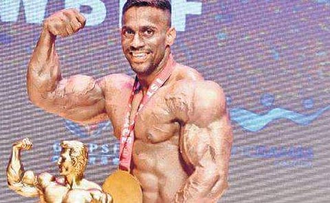 For Chitharesh, muscles matter 