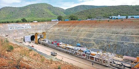 Poola Subbaiah Veligonda Tunnel-II (File Photo |EPS)
