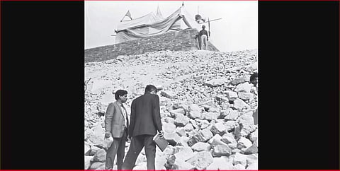 The Ram Janmabhoomi site