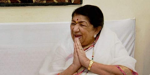 Melody queen Lata Mangeshkar (Photo | PTI)