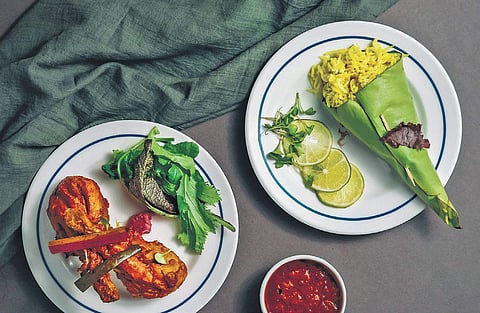 The popular Anglo-Indian dish, Fricassee Chicken, also called Frisky Chicken