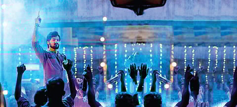 A still from Arav-starrer 'Market Raja MBBS'.