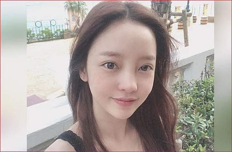 Goo Hara, a South Korean singer and former band member of country's top K-Pop group Kara. (Photo | Twitter)
