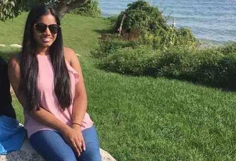 Ruth George, 19, was a student of the University of Illinois-Chicago and was found dead in a vehicle parked inside college campus. (Photo | Facebook)