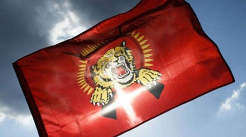 LTTE flag (Photo | AP)