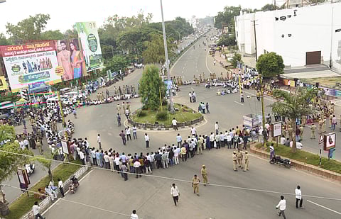 RTC employees are reportedly looking at Compulsory Retirement Scheme.  (File photo | EPS)