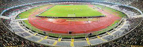 Salt Lake Stadium in Kolkata