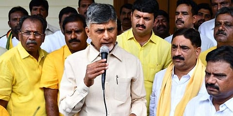 Former Andhra Pradesh CM Chandrababu Naidu (Photo | EPS)