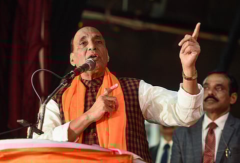 Union Defence Minister Rajnath Singh (Photo | PTI)