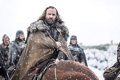 Rory McCann as 'The Hound' in the final season of 'Game of Thrones'. (Photo | Facebook)