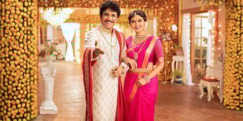 Akkineni Nagarjuna in Kalyan Jewellers ad. (Photo | YouTube Screengrab)