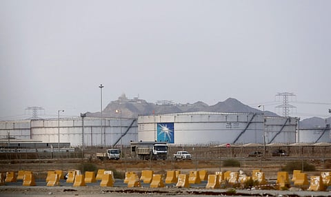 Storage tanks are seen at the North Jiddah bulk plant, an Aramco oil facility, in Jiddah, Saudi Arabia. (Photo | AP)