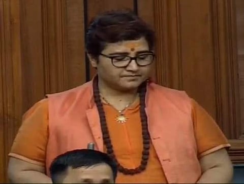 BJP Lok Sabha MP Pragya Singh Thakur. (Photo | ANI)